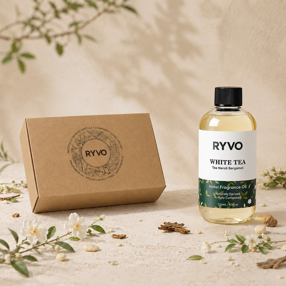 Luxury Hotel Diffuser Oil  White Tea