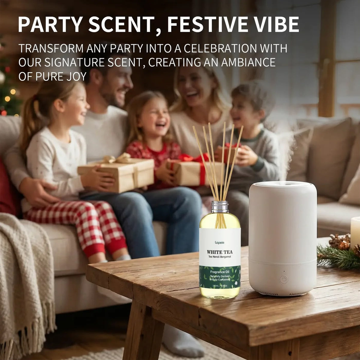 Luxury Hotel Diffuser Oil  White Tea